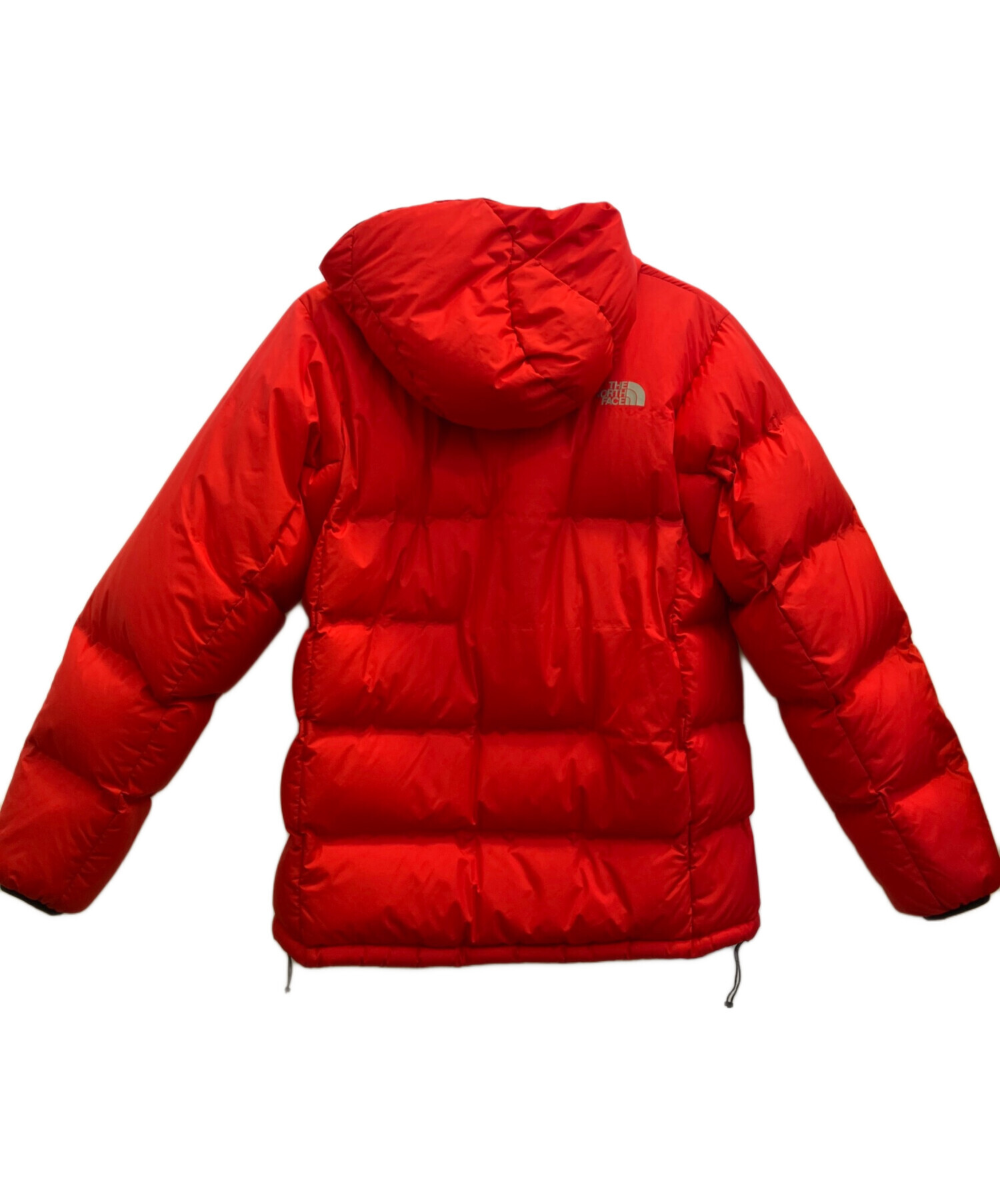 THE NORTH FACE フード付きダウンジャケット 赤 中古・古着通販】THE NORTH FACE (ザ ノース フェイス) ダウン