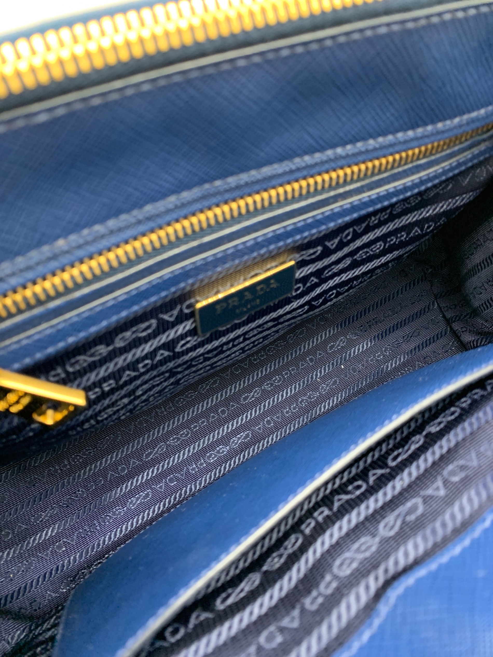 中古・古着通販】PRADA (プラダ) ガレリア サフィアーノレザー