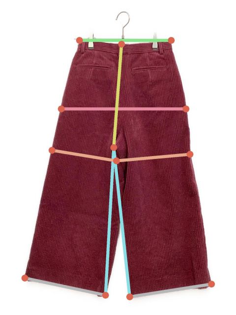 中古・古着通販】BLAMINK (ブラミンク) コーデュロイパンツ ピンク