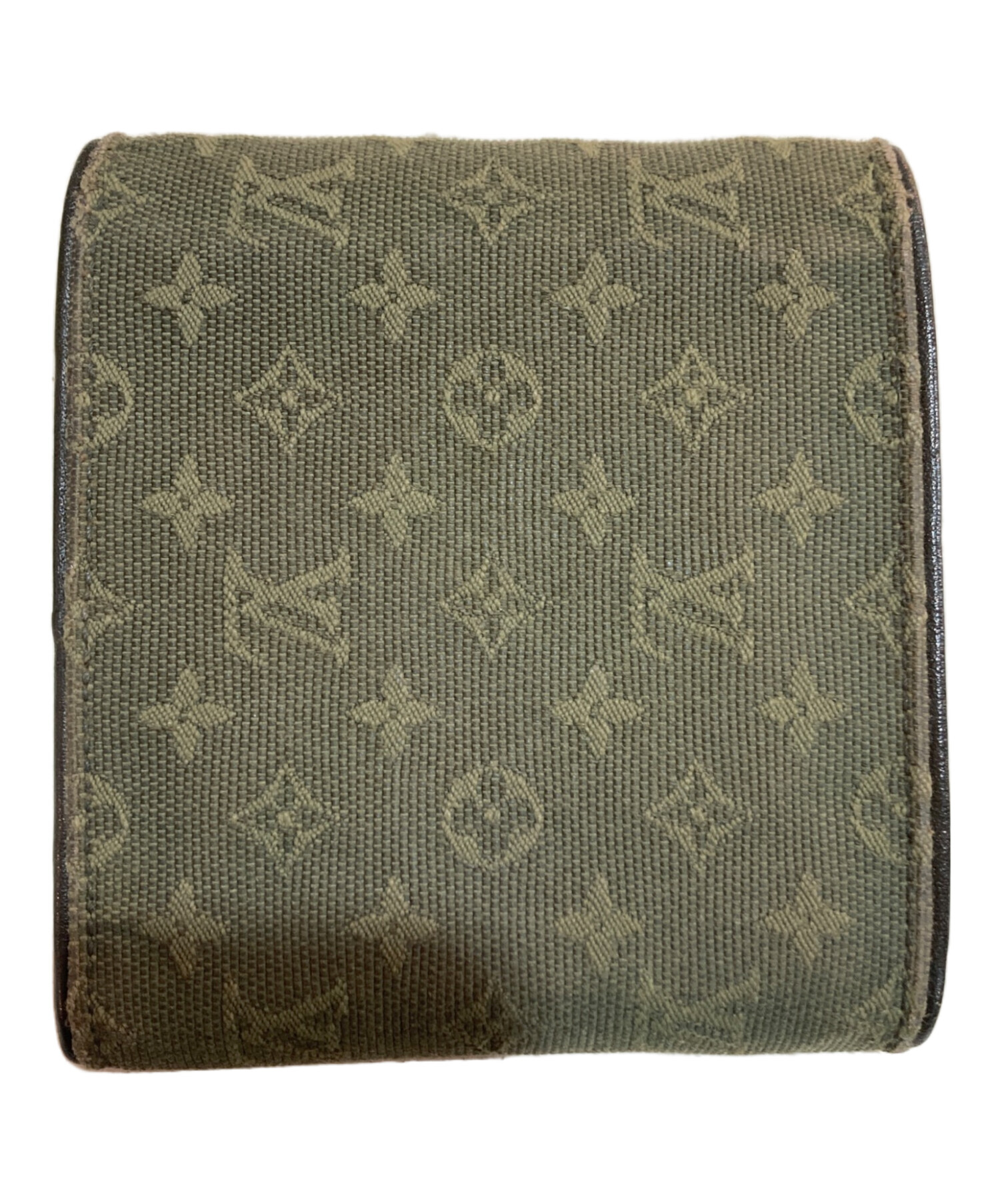 中古・古着通販】LOUIS VUITTON (ルイ ヴィトン) 3つ折り財布 カーキ 