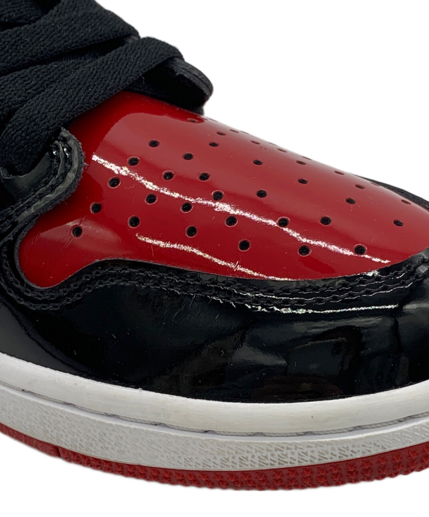 中古　ナイキ エアジョーダン1 ハイ OG \"パテント ブレッド\" 中古・古着通販】NIKE (ナイキ) Air Jordan 1 High OG Patent