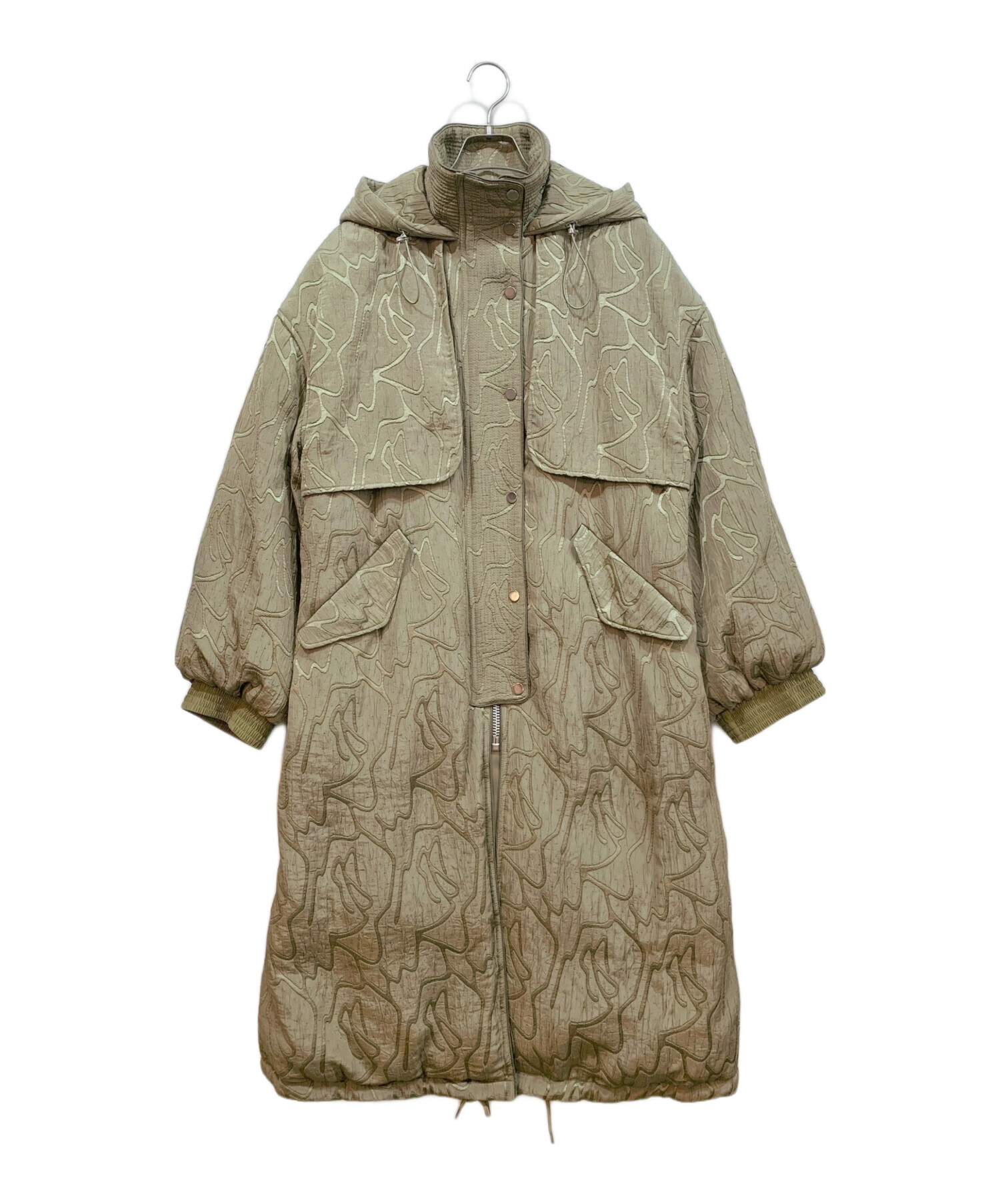 中古・古着通販】TODAYFUL (トゥデイフル) ジャガードダウンコート