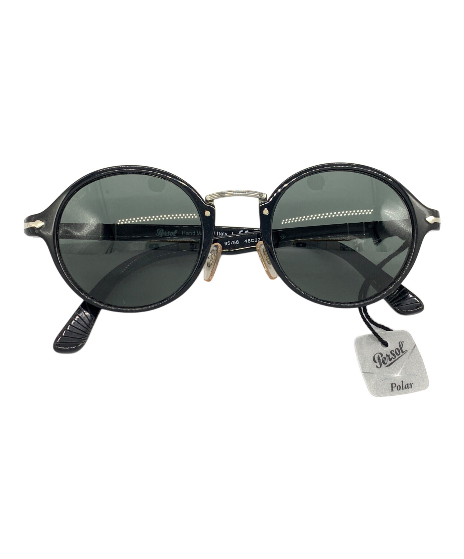 中古・古着通販】PERSOL (ペルソール) サングラス ブラック サイズ:48