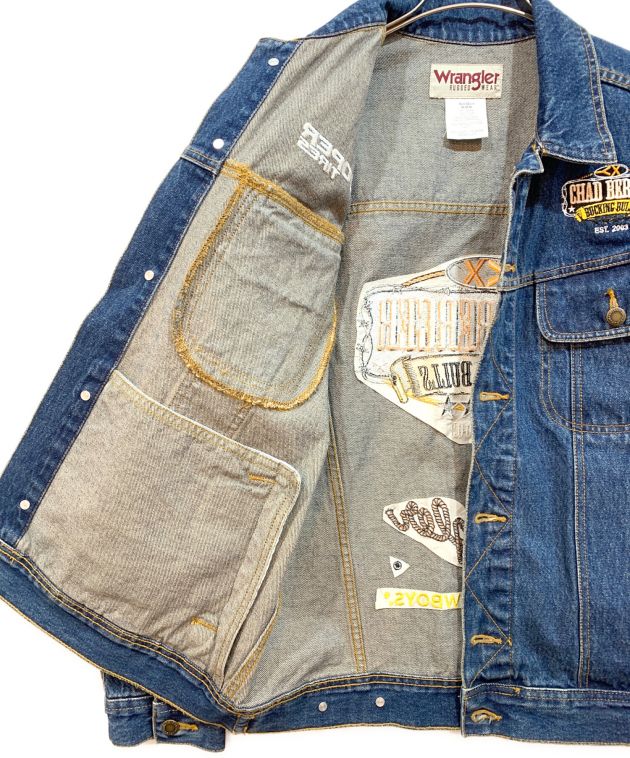 中古・古着通販】Wrangler (ラングラー) デニムジャケット インディゴ