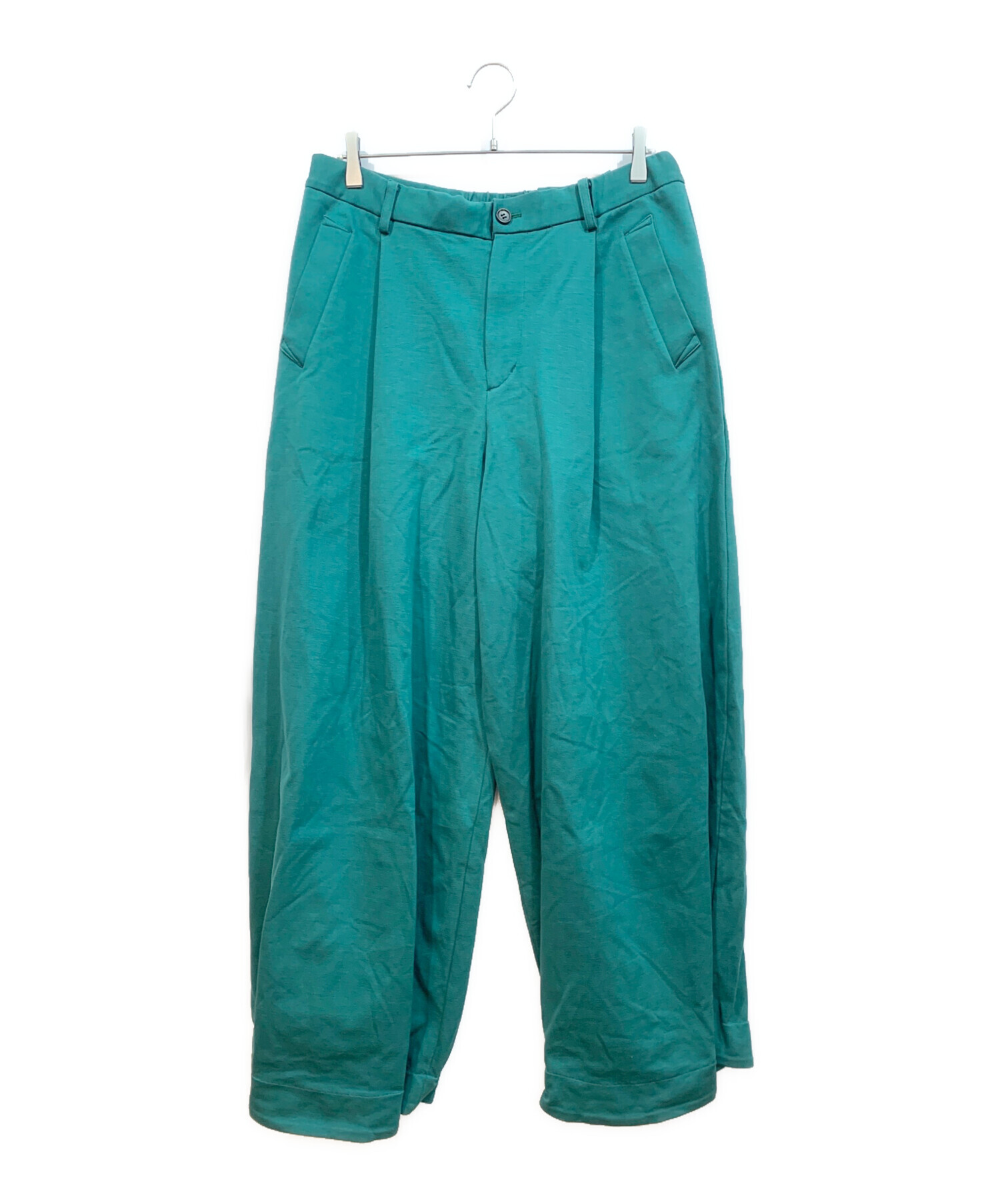 中古・古着通販】TAAKK (ターク) サルエルパンツ グリーン サイズ:2 
