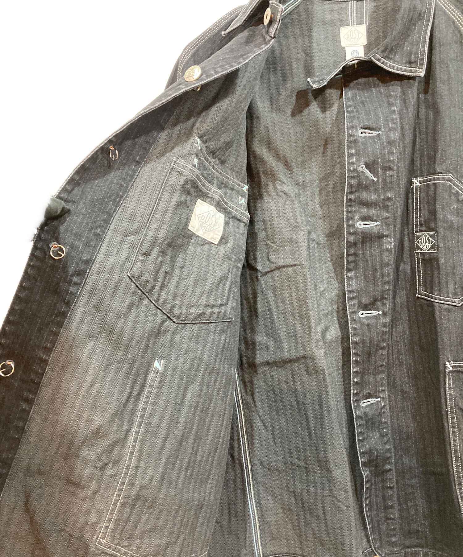 限定値下げ KINSALE SMOCKS XL インディゴ コットン 【公式通販】