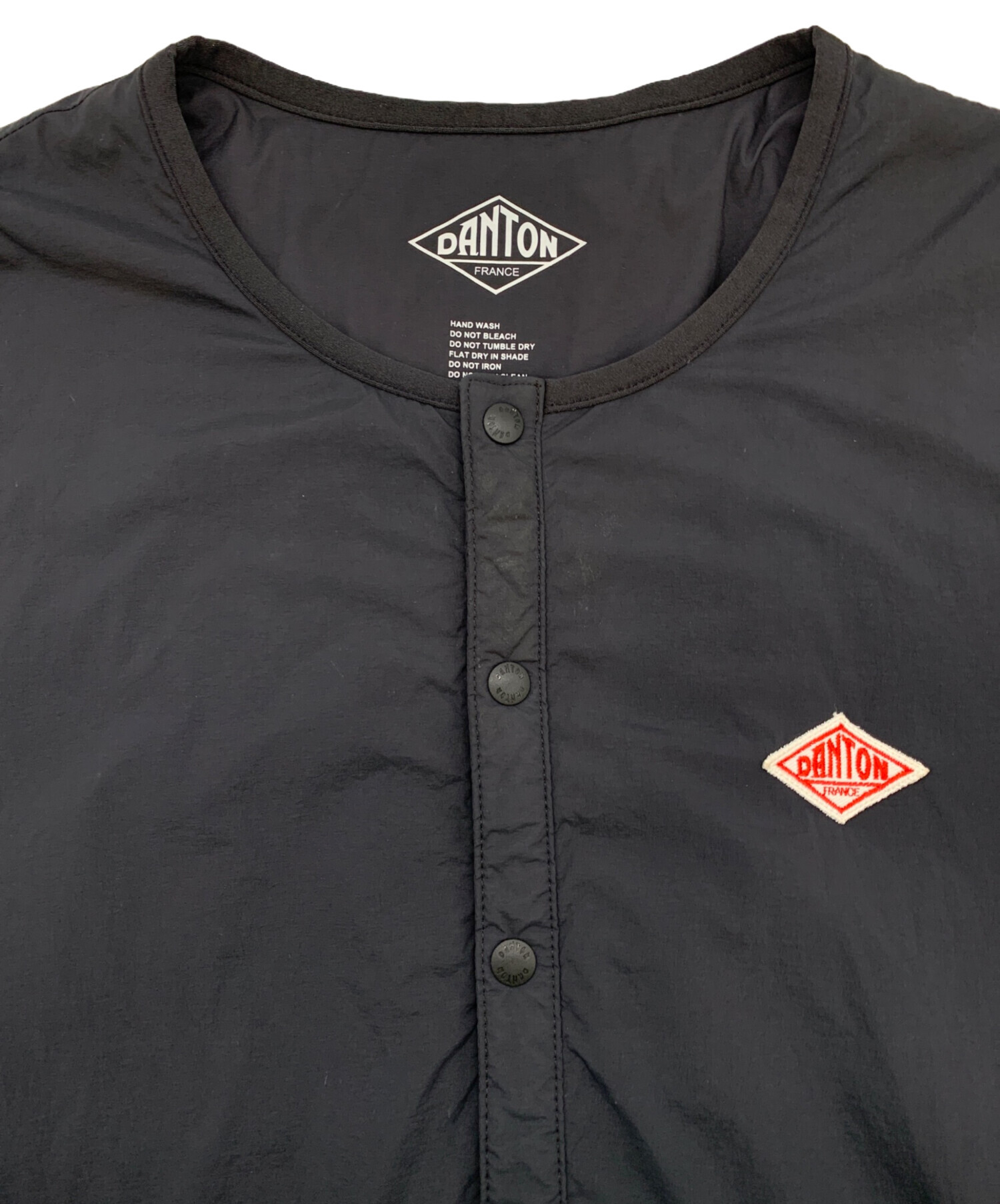 【タグ付き新品】DANTON インサレーションジャケット　ブラック DANTON（ダントン）の「DANTON / インサレーション ジャケット