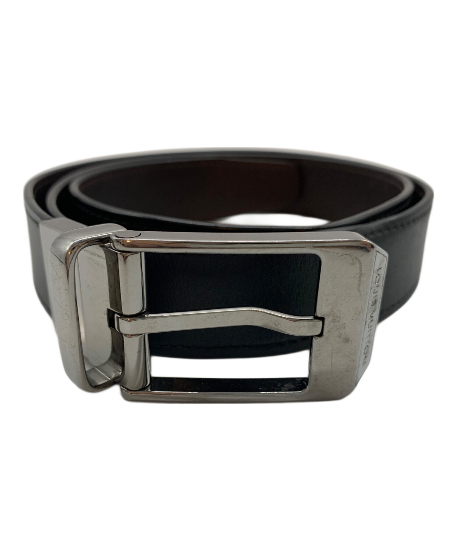 中古・古着通販】LOUIS VUITTON (ルイ ヴィトン) レザーベルト サイズ