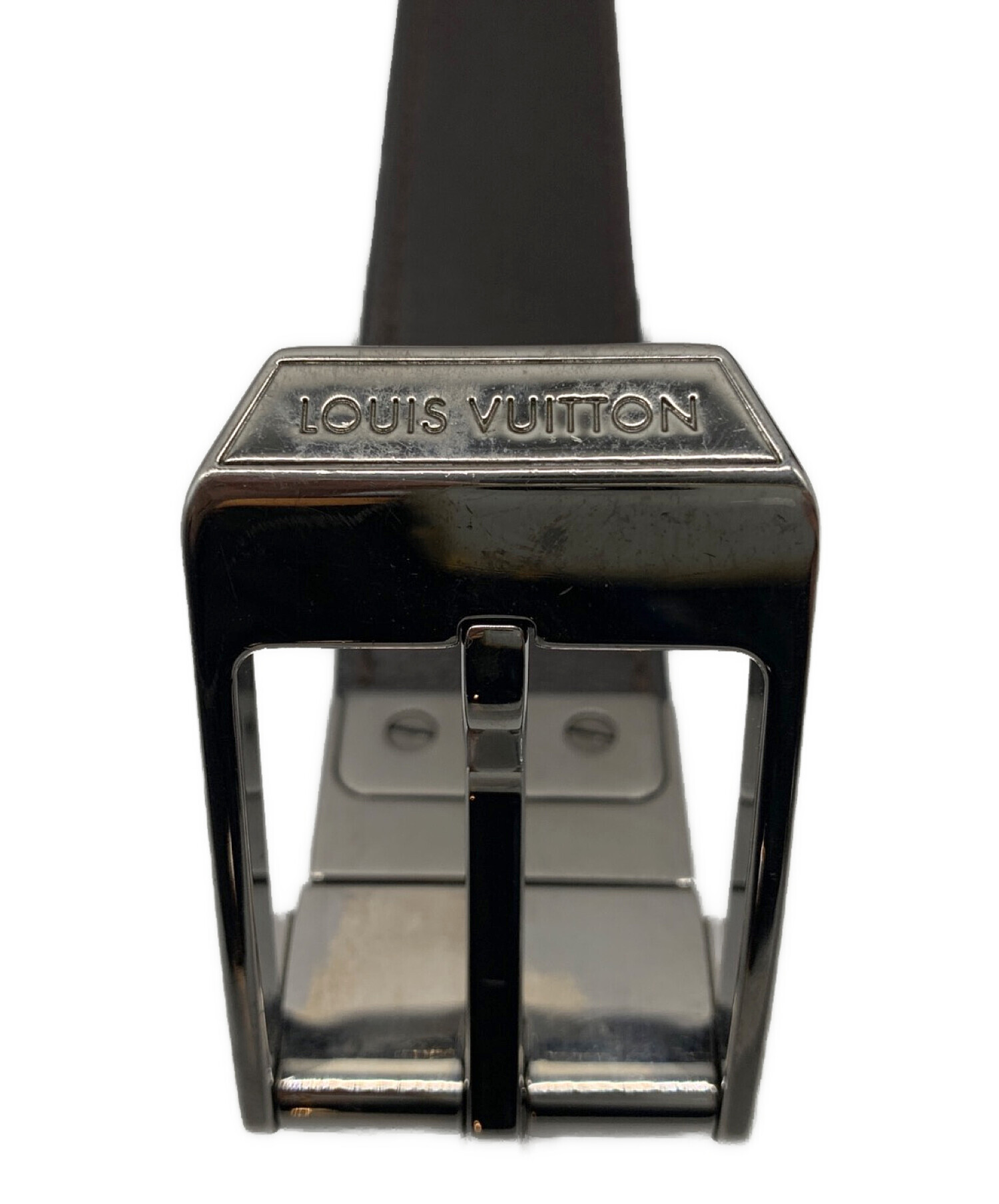 中古・古着通販】LOUIS VUITTON (ルイ ヴィトン) レザーベルト サイズ