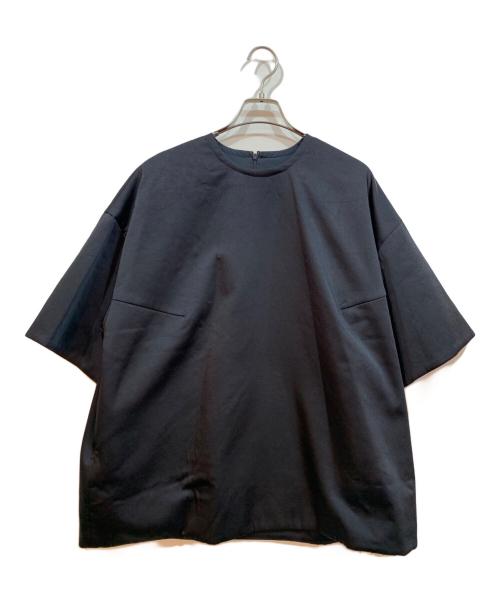 中古・古着通販】CLANE (クラネ) PADDED SATIN TOPS ブラック サイズ:S