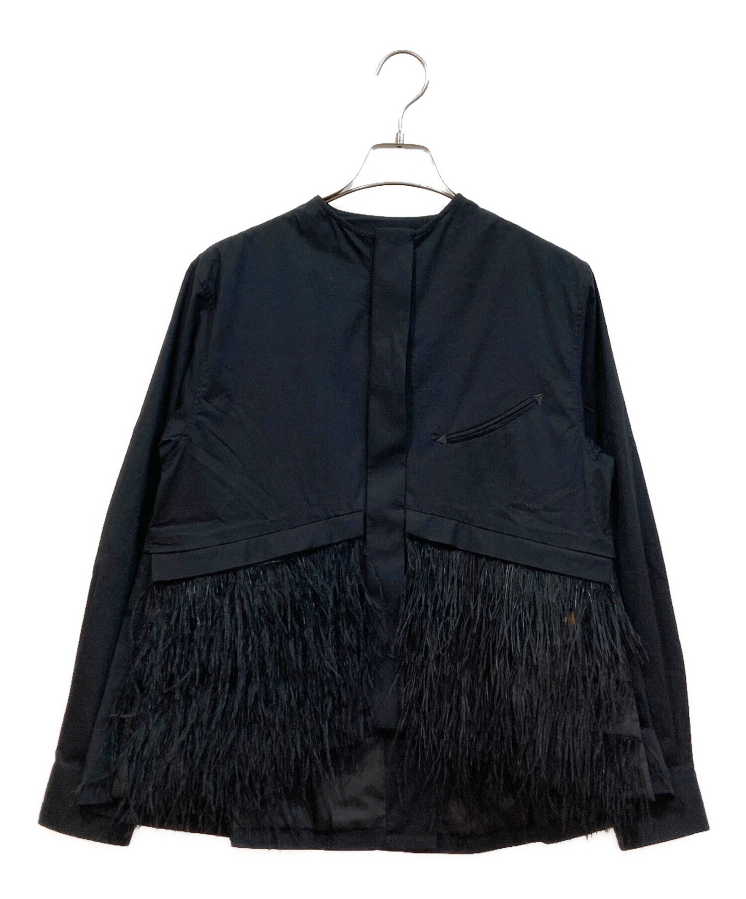 中古・古着通販】TOGA PULLA (トーガ プルラ) stretch broad blouse 
