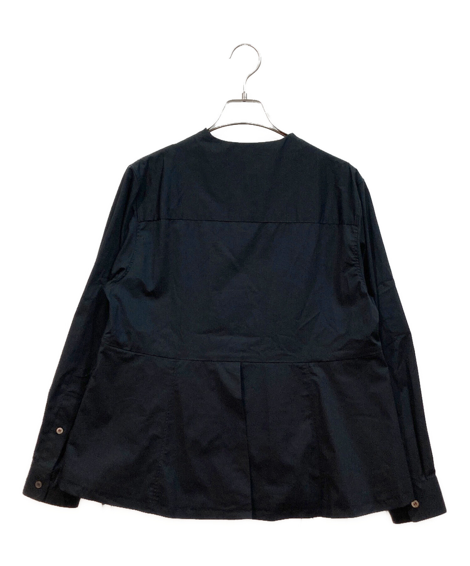 中古・古着通販】TOGA PULLA (トーガ プルラ) stretch broad blouse 