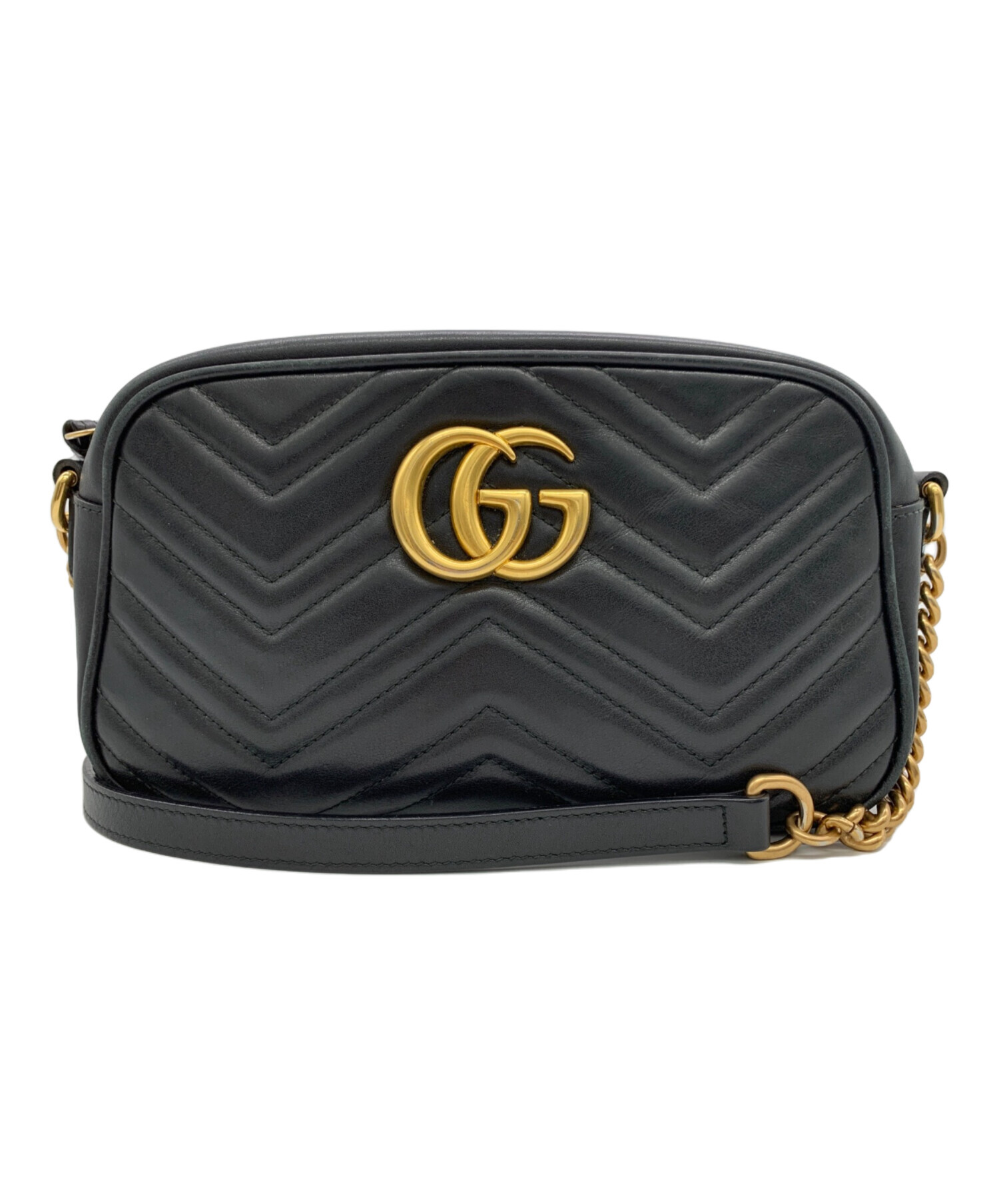 中古・古着通販】GUCCI (グッチ) キルティングショルダーバッグ 