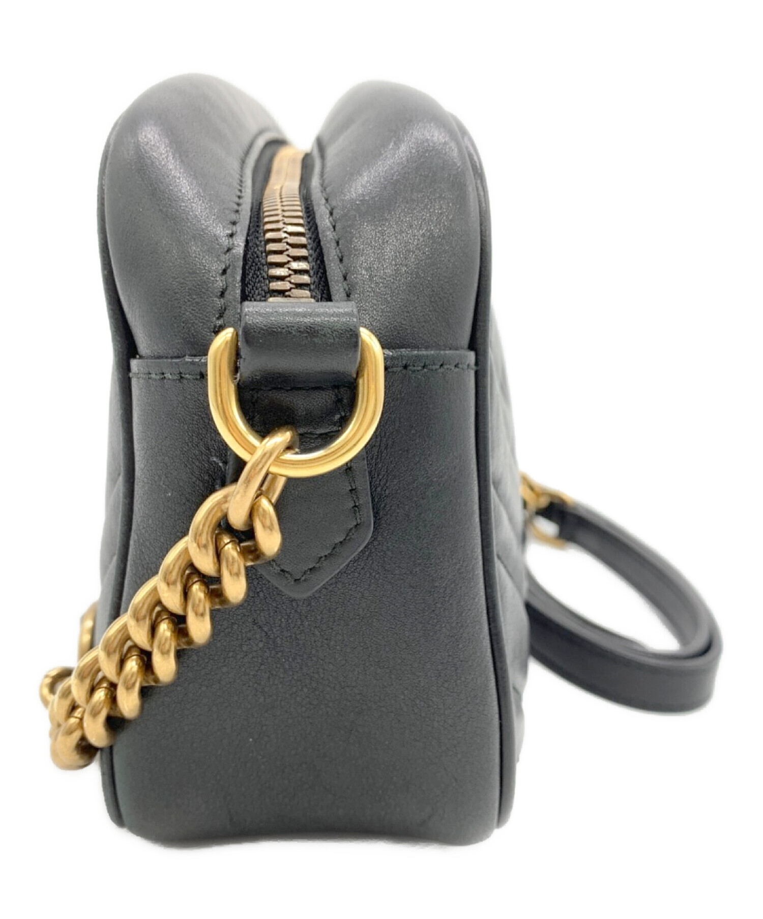 中古・古着通販】GUCCI (グッチ) キルティングショルダーバッグ 