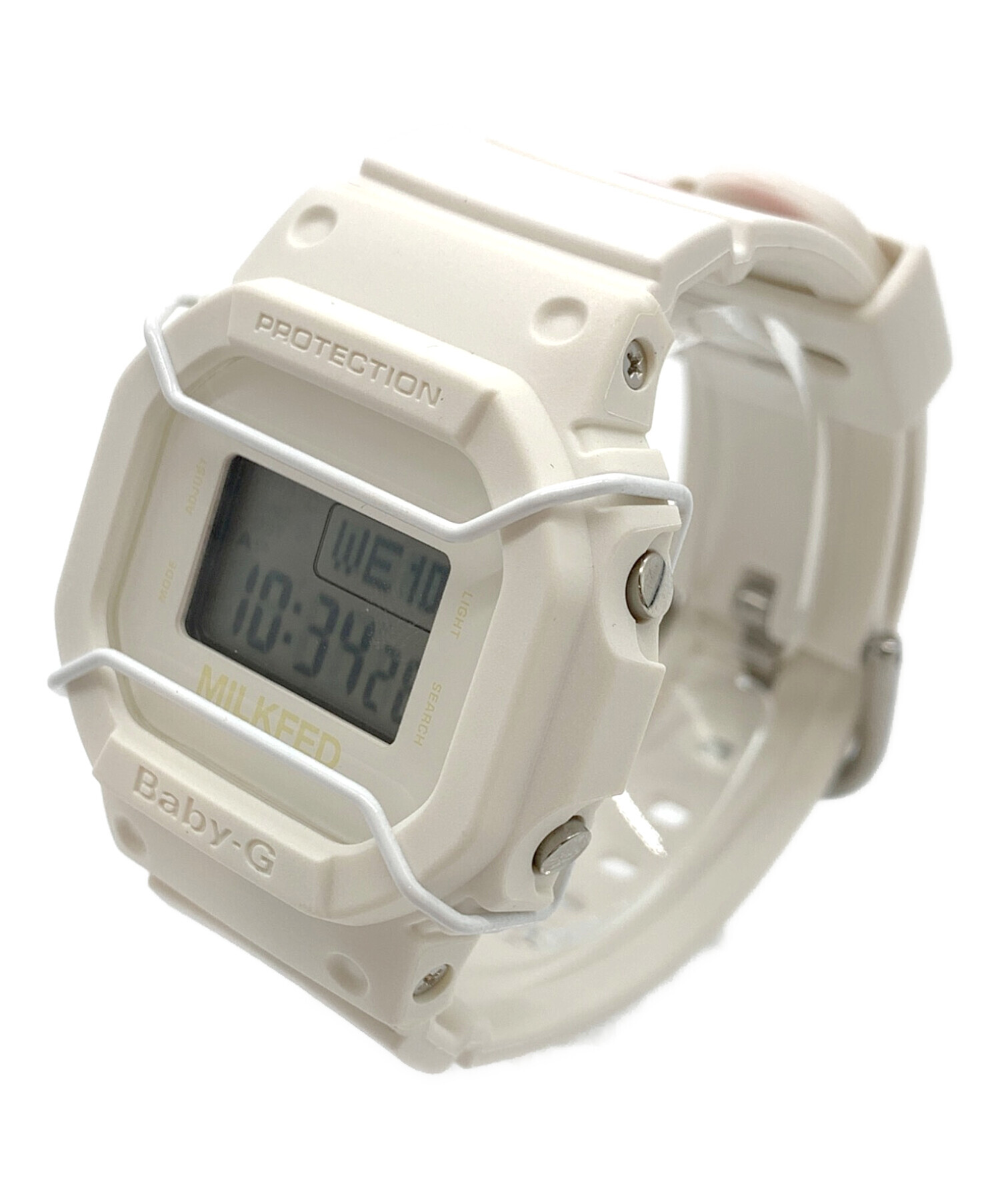 古着　ビンテージ　ライトニングホワイト　コアエネジ　レトロ　新タグ付き 中古・古着通販】CASIO (カシオ) MILK FED. (ミルクフェド) 腕時計