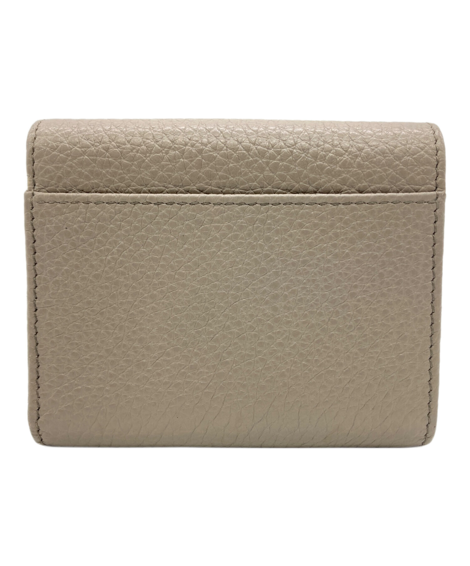 中古・古着通販】PRADA (プラダ) 3つ折り財布 グレージュ｜ブランド 