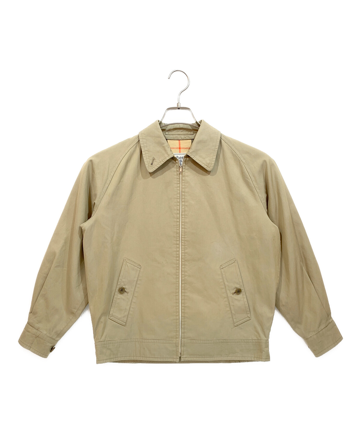 中古・古着通販】BURBERRY (バーバリー) ジャケット カーキ サイズ:S