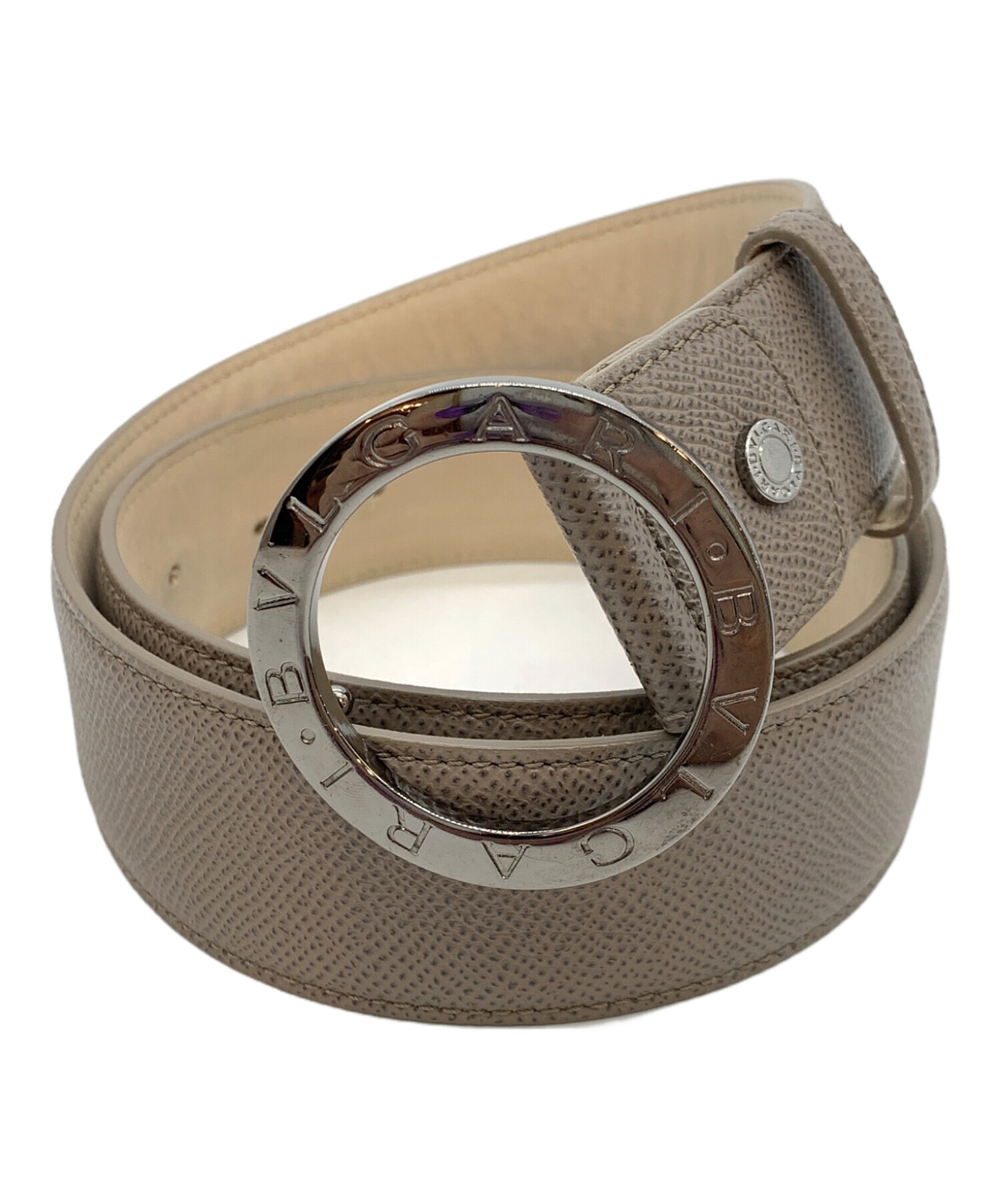 BVLGARI ベージュ レザー ベルト 楽天市場】BVLGARI ブルガリ ロゴマニア ブルガリブルガリ ベルト