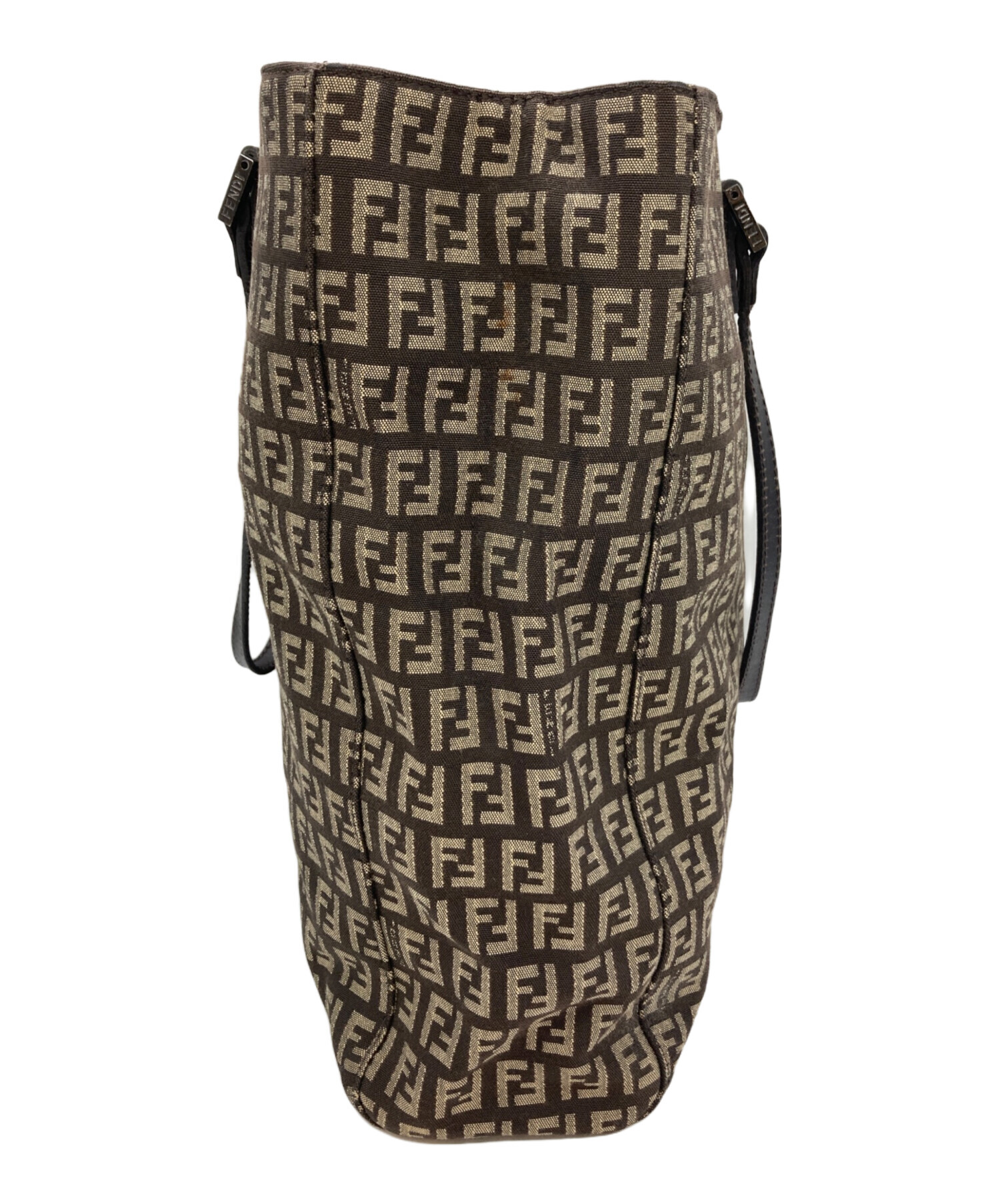 中古・古着通販】FENDI (フェンディ) トートバッグ ベージュ×ダーク 