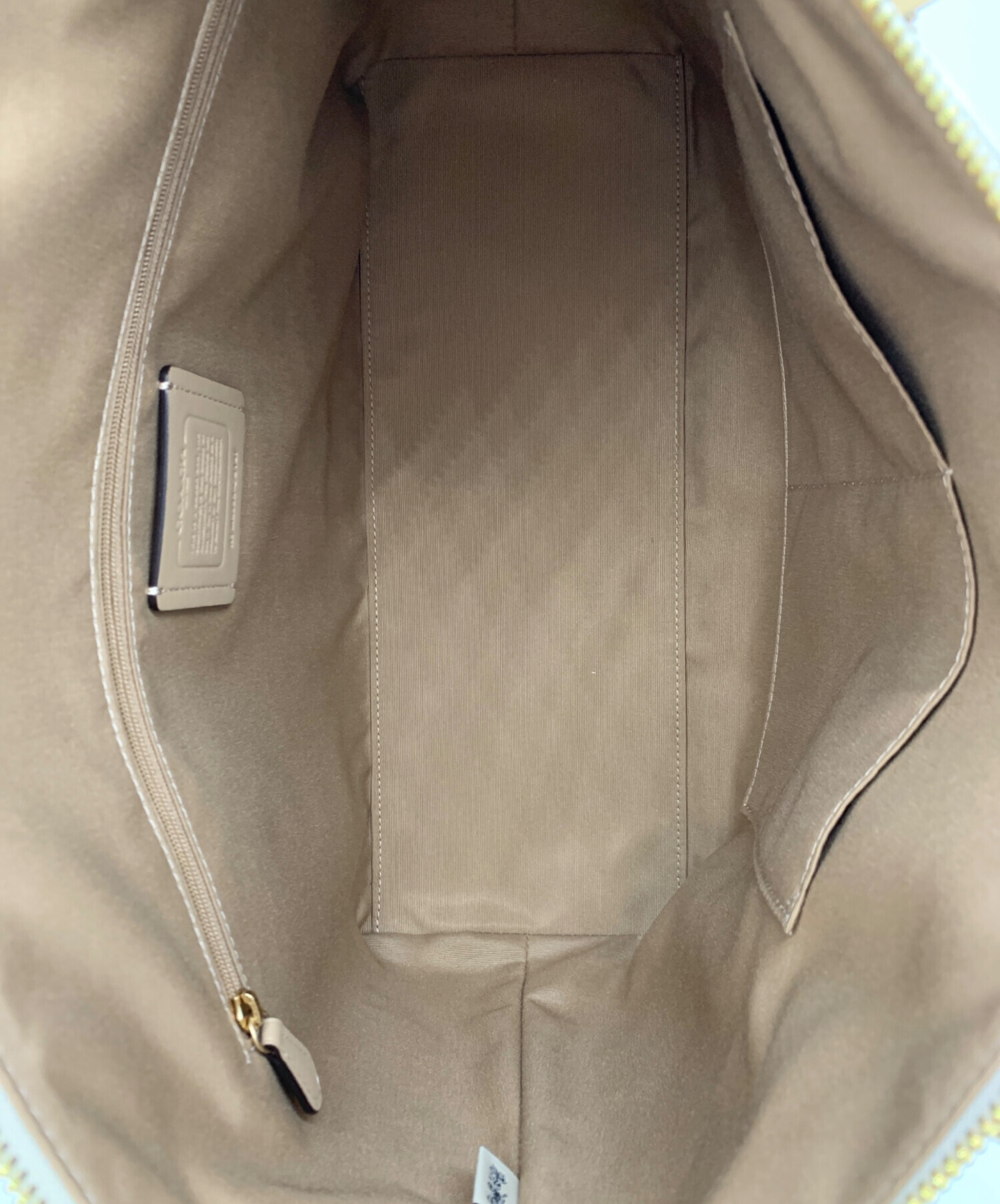 中古・古着通販】COACH (コーチ) ギャラリー トート ホワイト