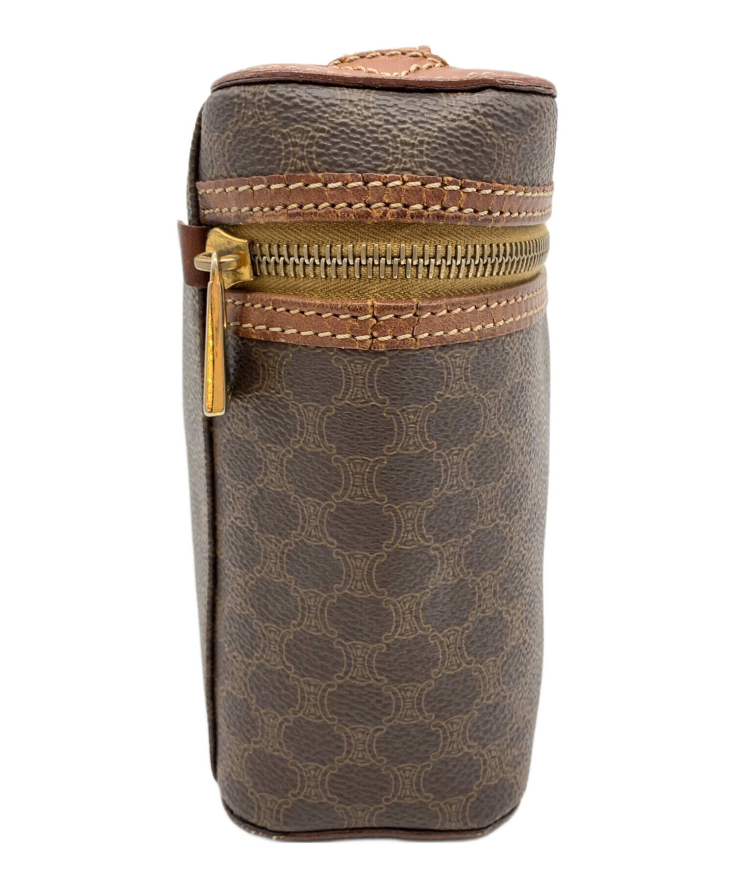 中古・古着通販】CELINE (セリーヌ) メイクポーチ ブラウン｜ブランド