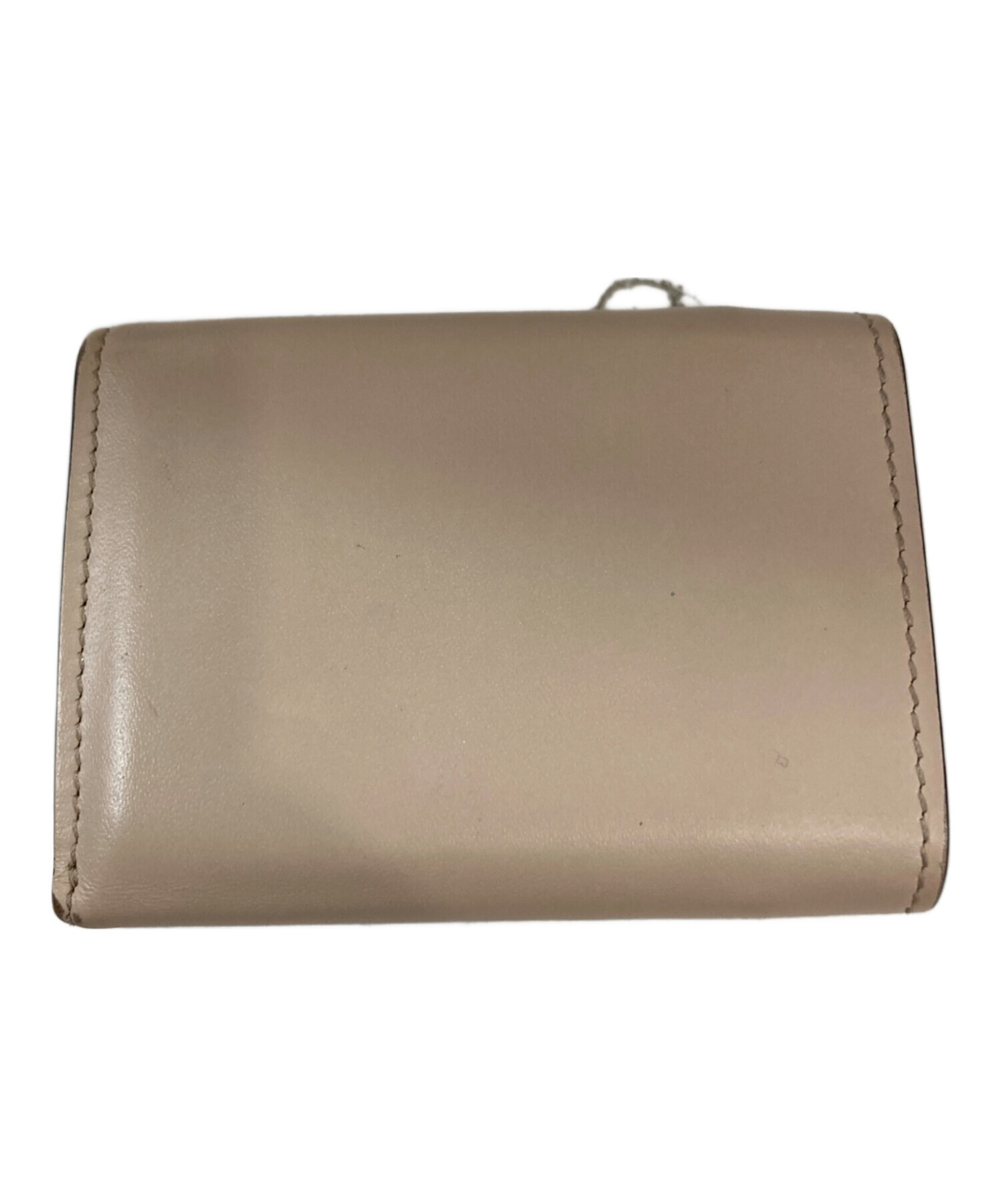 中古・古着通販】FENDI (フェンディ) 3つ折り財布 ベージュ｜ブランド 
