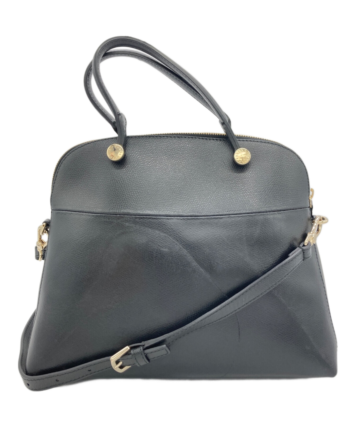 中古・古着通販】FURLA (フルラ) 2WAYショルダーバッグ ブラック 