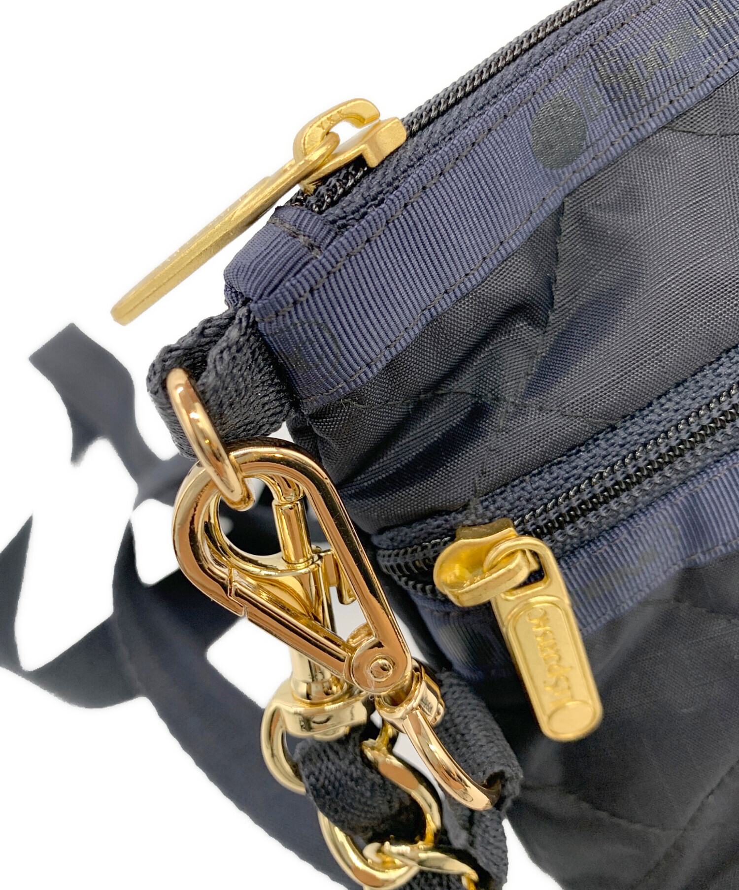 中古・古着通販】LeSportsac (レスポートサック) チェーンキルト2way 