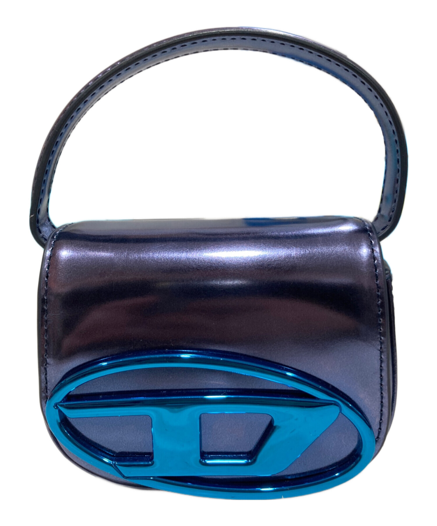 中古・古着通販】DIESEL (ディーゼル) ミニショルダーバッグ ブルー 