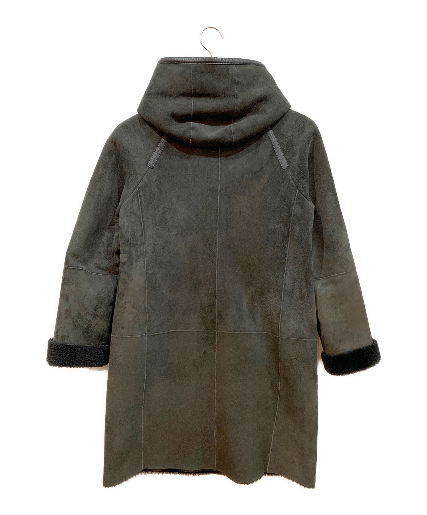 中古・古着通販】23区 (ニジュウサンク) ラムレザームートンコート