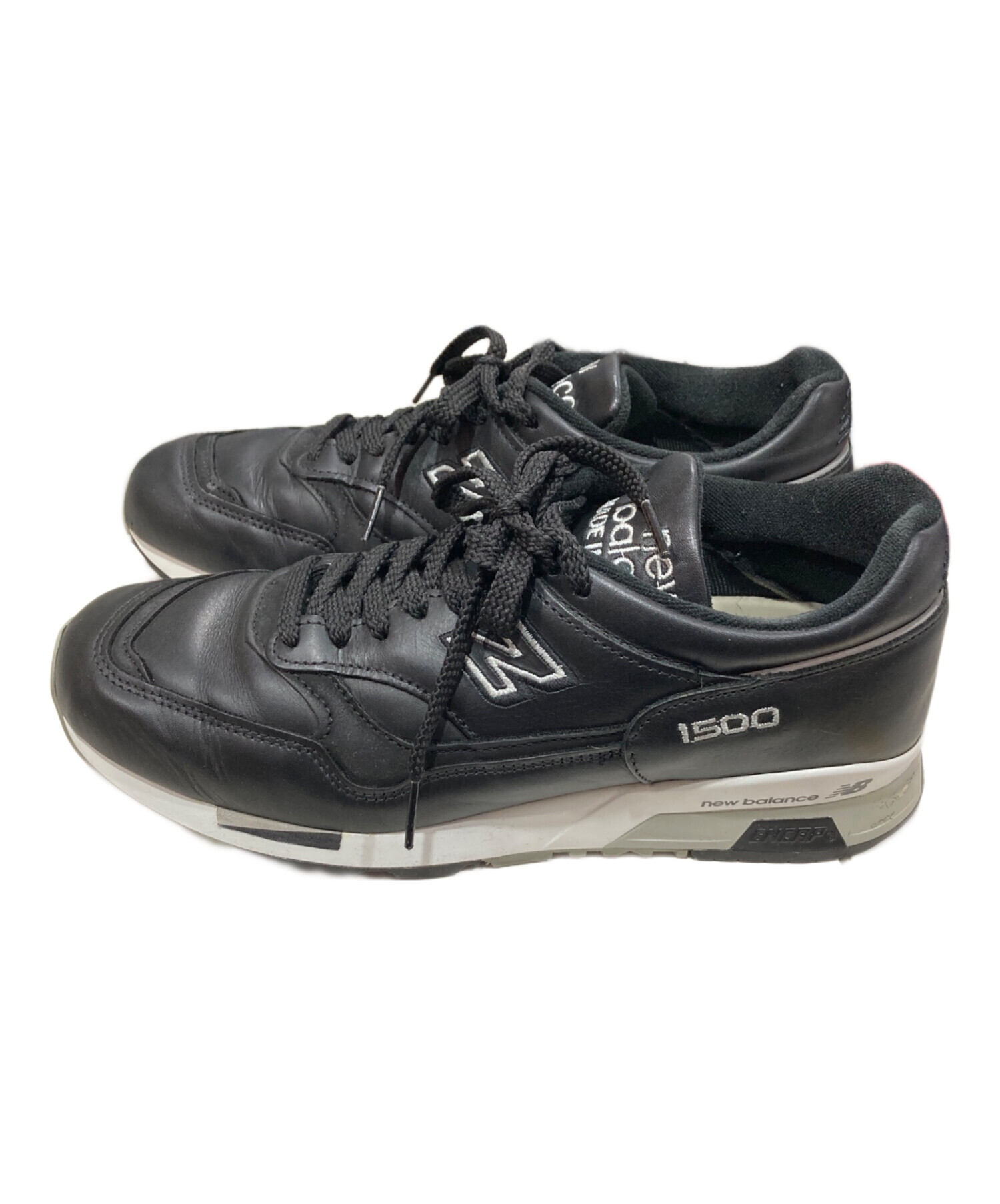 靴 new balance M1500BK 1500シリーズ NEW BALANCE M1500BK BLACK/GREY MADE IN UK