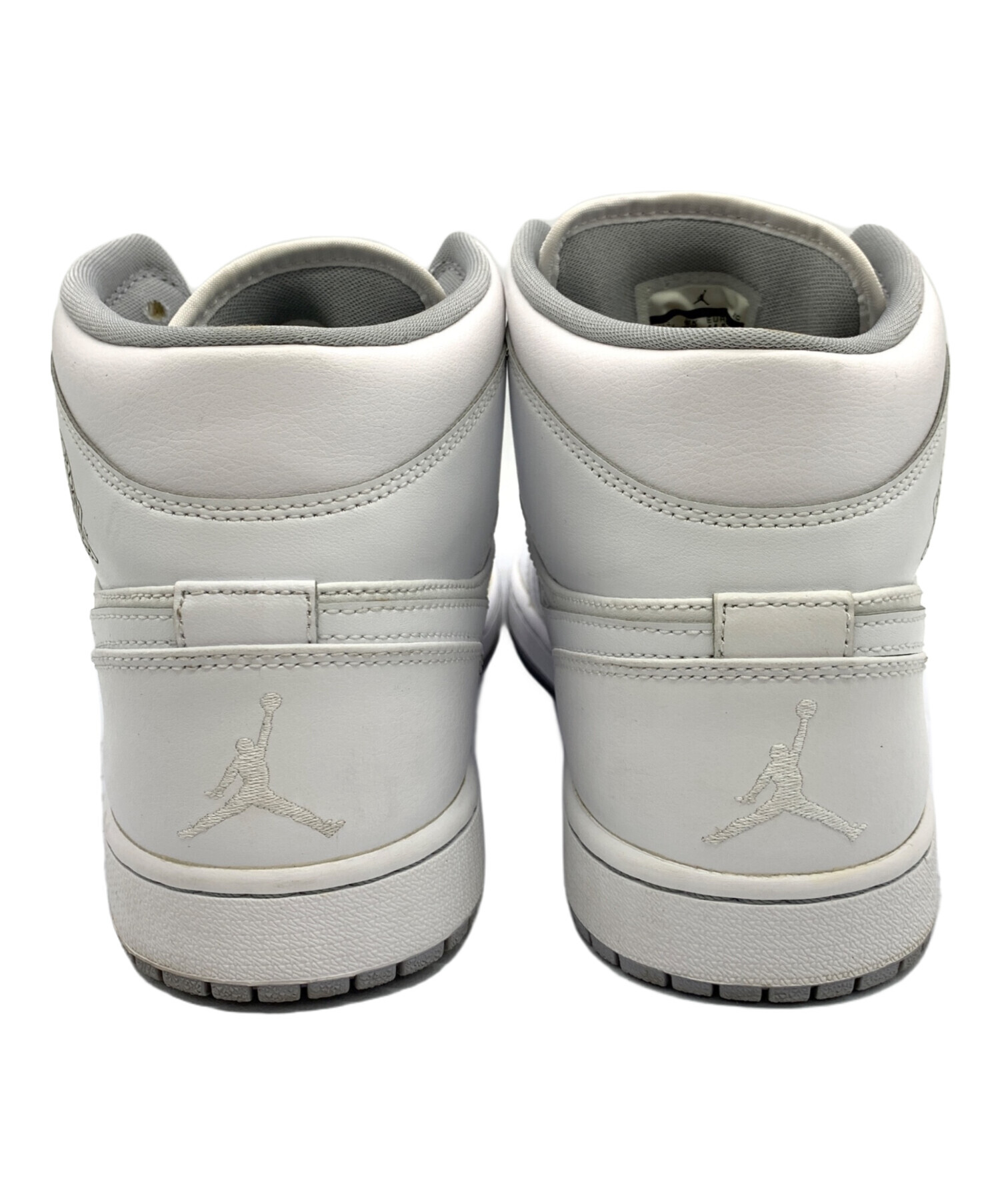 中古・古着通販】NIKE (ナイキ) AIR JORDAN 1 MID WHITE WOLF GREY