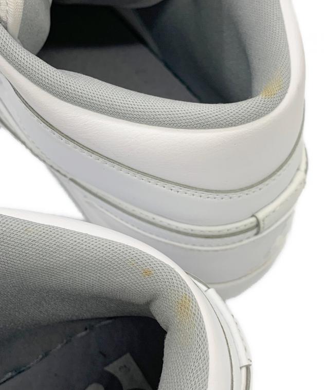 中古・古着通販】NIKE (ナイキ) AIR JORDAN 1 MID WHITE WOLF GREY
