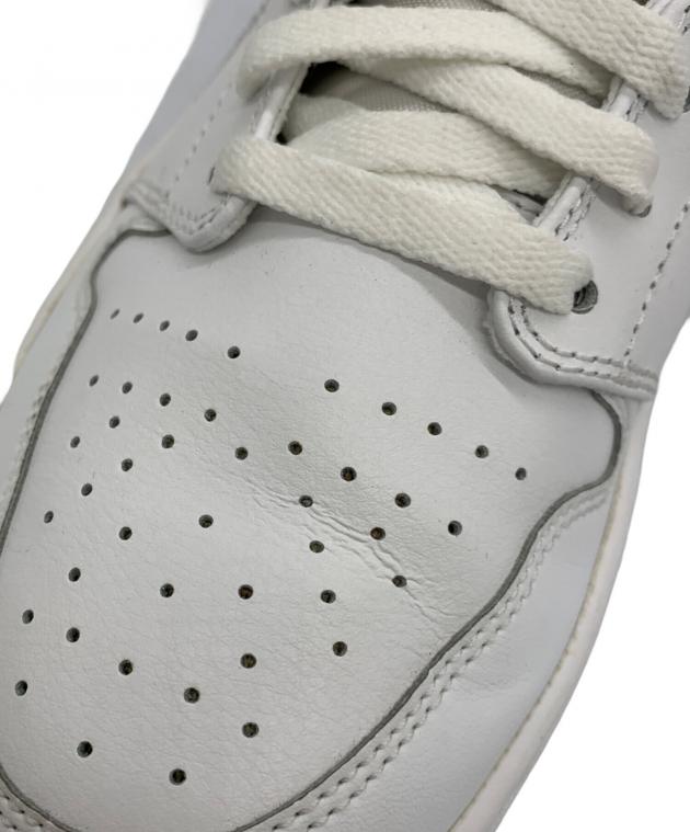 中古・古着通販】NIKE (ナイキ) AIR JORDAN 1 MID WHITE WOLF GREY
