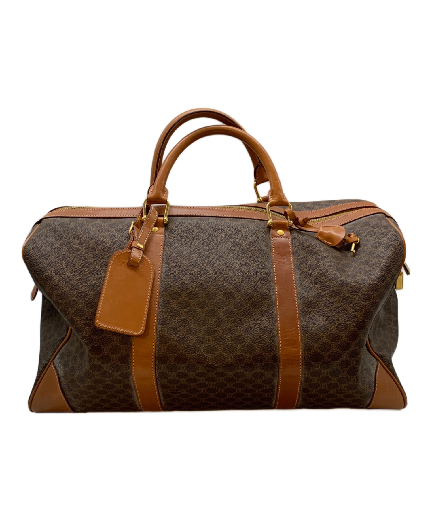 中古・古着通販】CELINE (セリーヌ) ボストンバッグ ブラウン