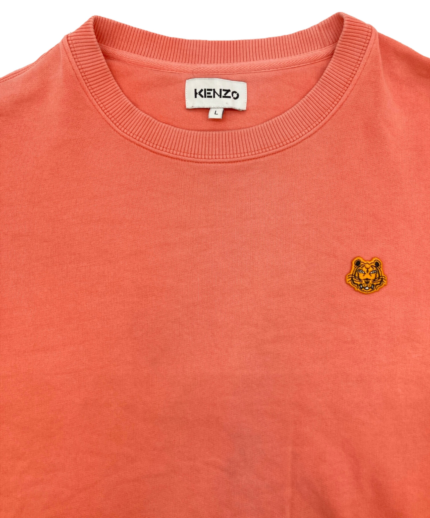 中古・古着通販】KENZO (ケンゾー) クルーネックスウェット ピンク 