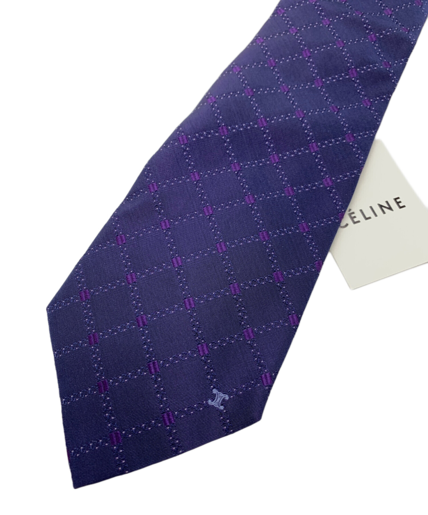 中古・古着通販】CELINE (セリーヌ) ネクタイ ネイビー サイズ:無し