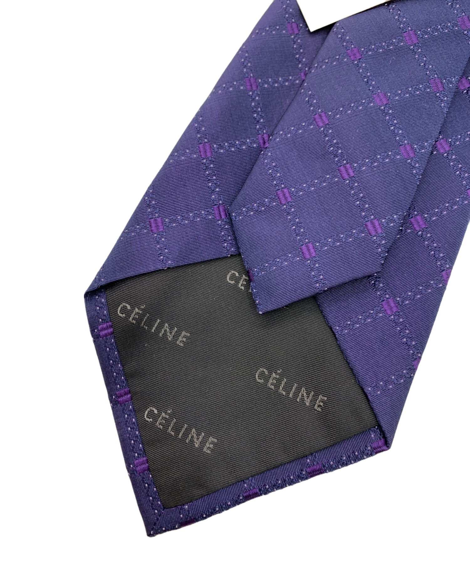 中古・古着通販】CELINE (セリーヌ) ネクタイ ネイビー サイズ:無し