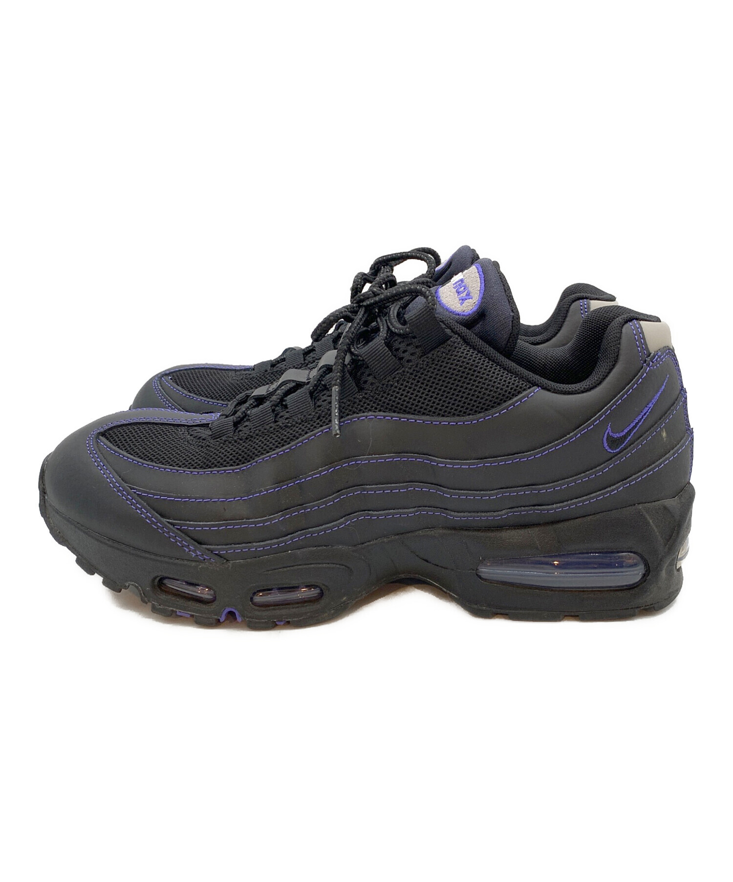 中古・古着通販】NIKE (ナイキ) AIR MAX 95 OG ブラック×パープル 