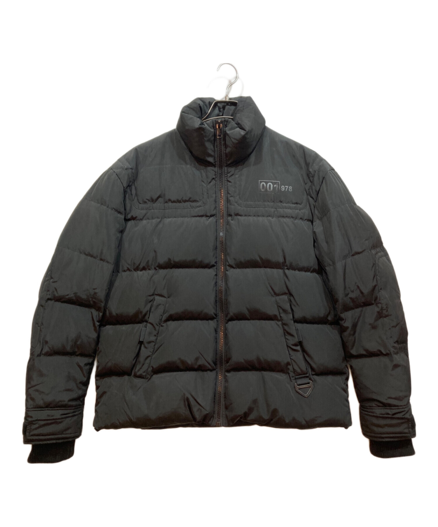 中古・古着通販】DIESEL (ディーゼル) 中綿ジャケット ブラック サイズ 
