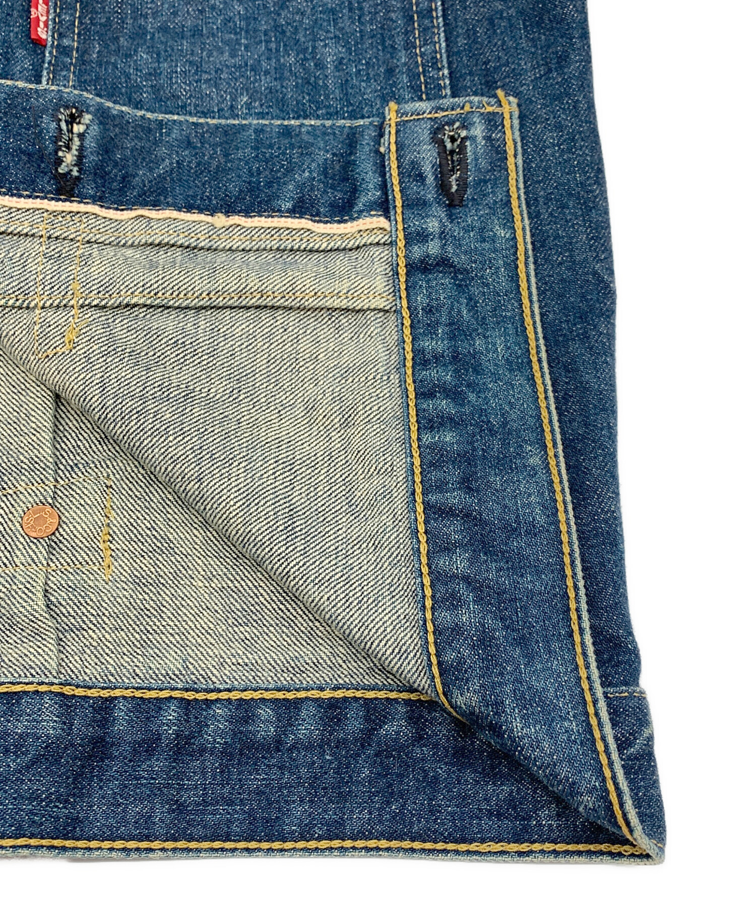 中古・古着通販】LEVI'S (リーバイス) デニムジャケット インディゴ