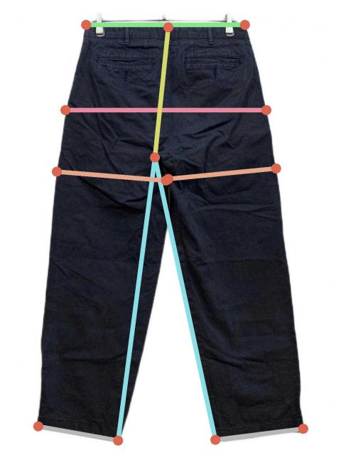 中古・古着通販】Noah (ノア) パンツ ネイビー サイズ:32｜ブランド