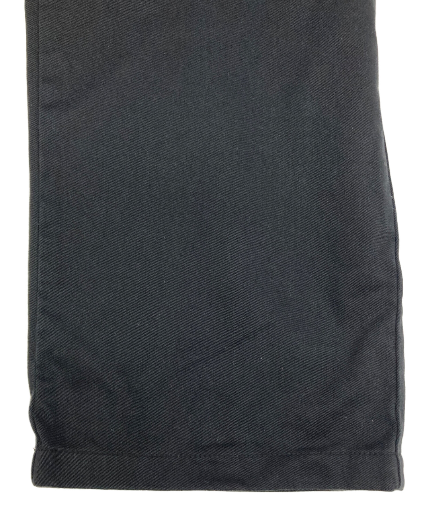 中古・古着通販】SUPREME (シュプリーム) チノパン ブラック サイズ:34