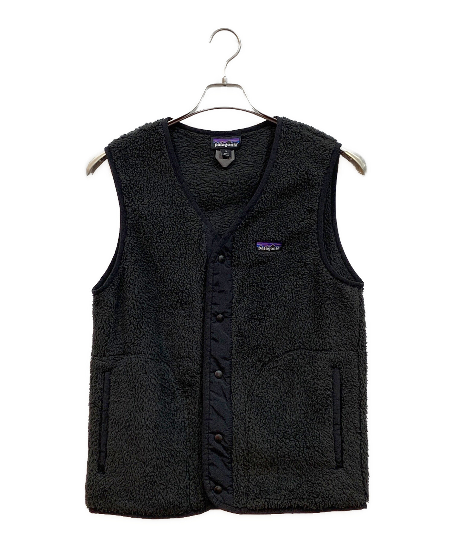 中古・古着通販】Patagonia (パタゴニア) フリースベスト ブラック