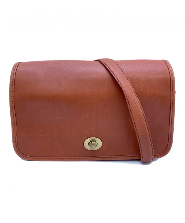 中古・古着通販】COACH (コーチ) ショルダーバッグ ブラウン｜ブランド