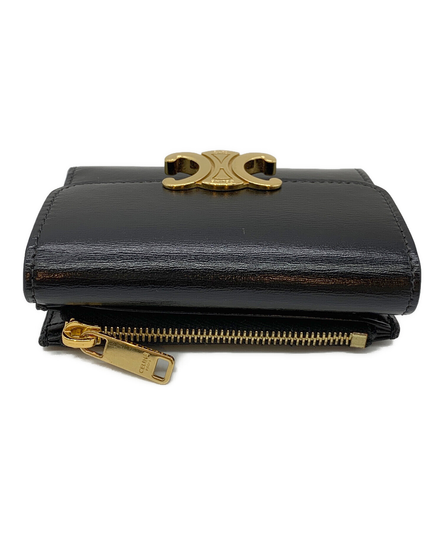 中古・古着通販】CELINE (セリーヌ) コイン入れ付コンパクトウォレット