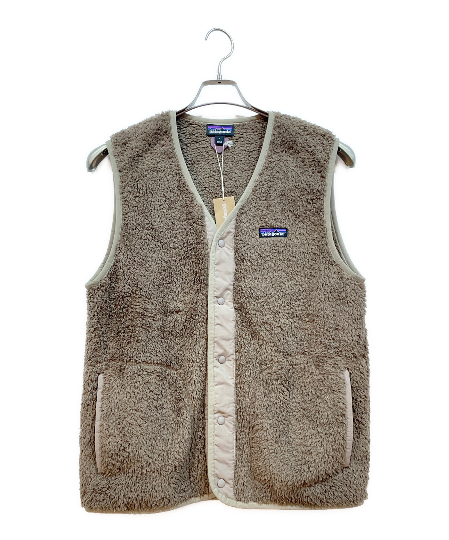 中古・古着通販】Patagonia (パタゴニア) フリースベスト ベージュ