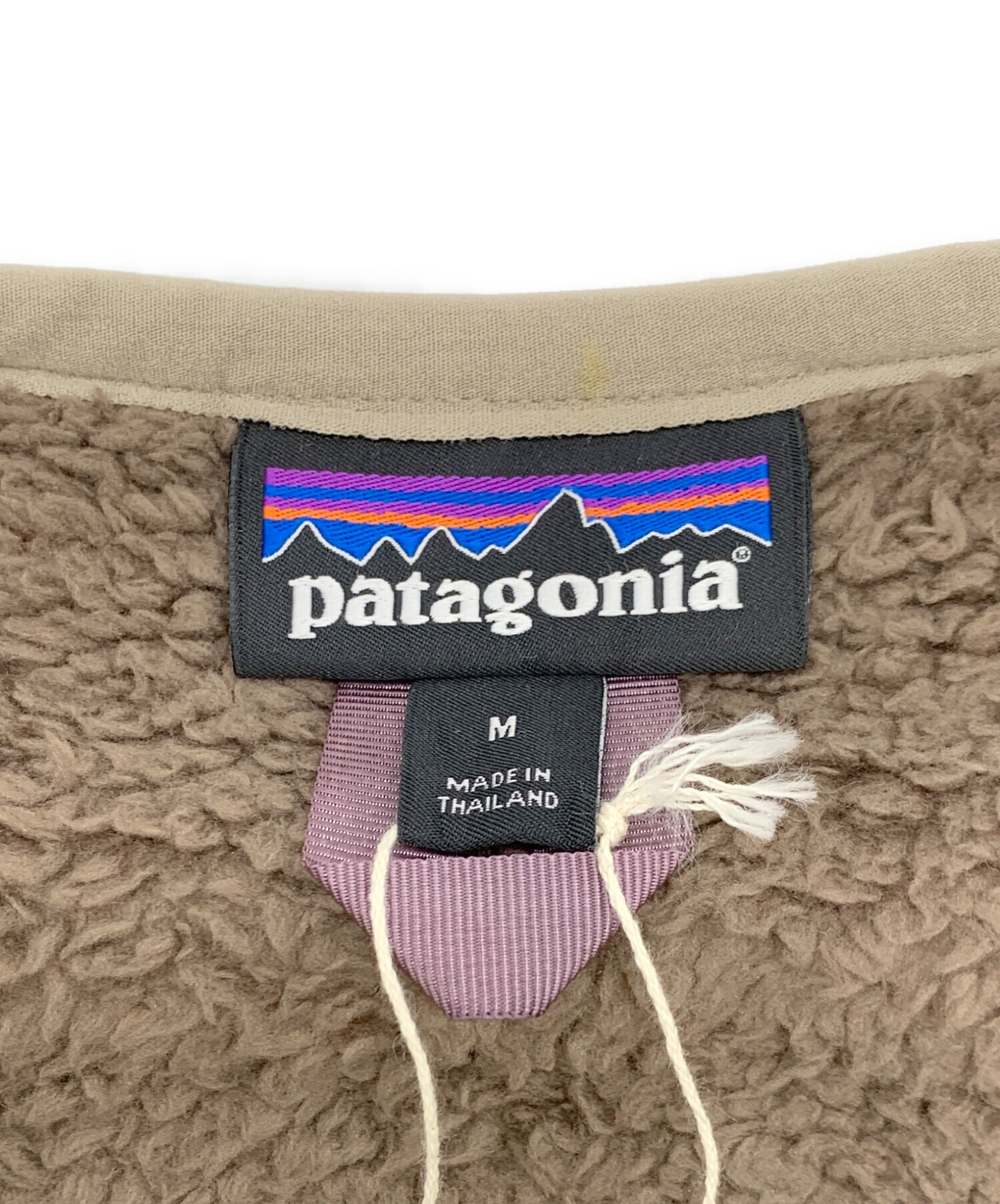 中古・古着通販】Patagonia (パタゴニア) フリースベスト ベージュ