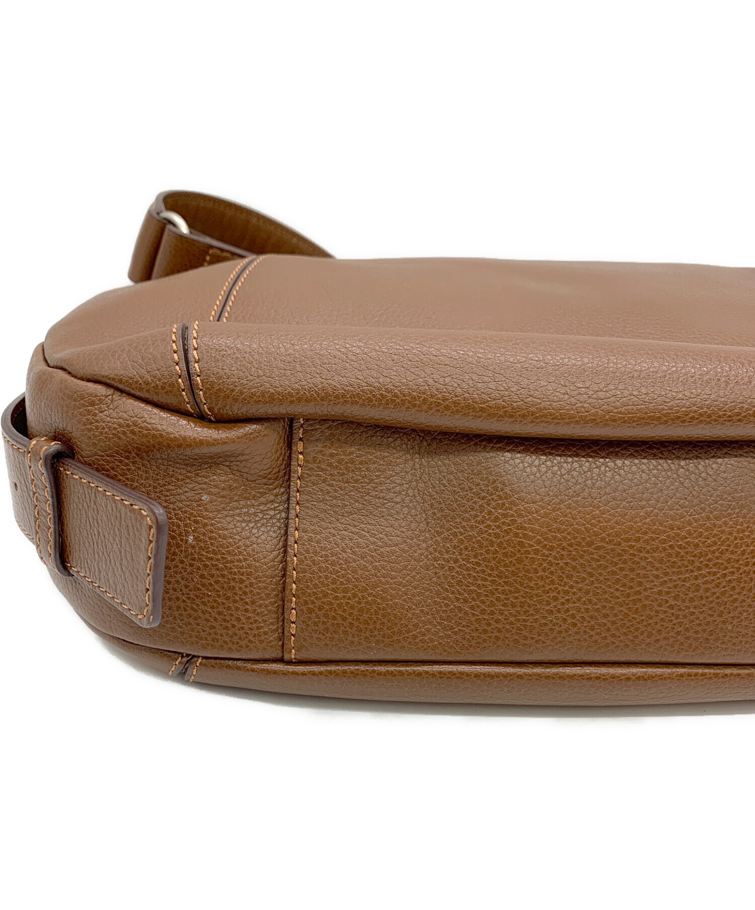 土屋鞄　ツチヤカバン ボストンバック ショルダーバッグ ライトブラウン d9965_1.jpg