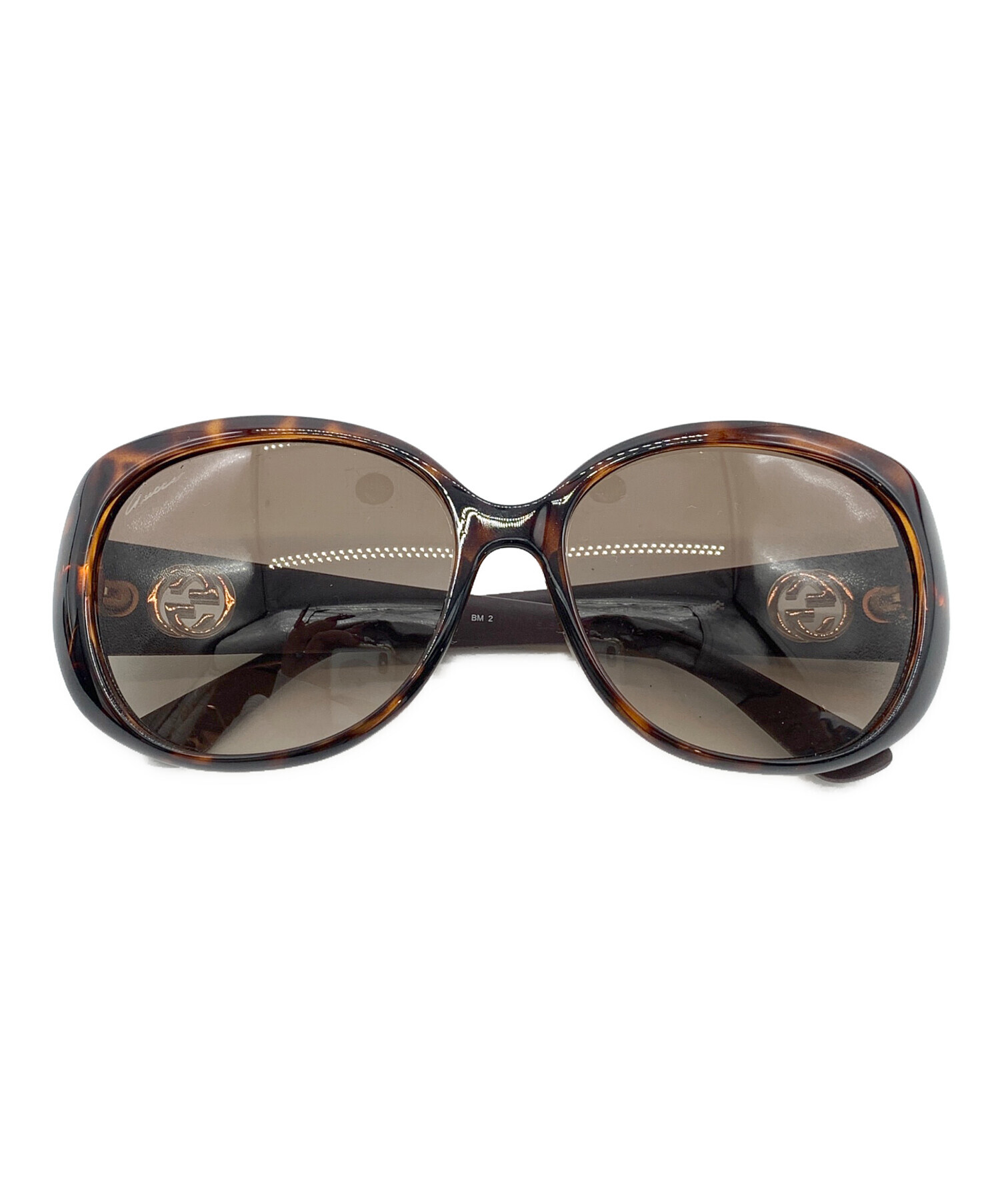 中古・古着通販】GUCCI (グッチ) サングラス ブラウン サイズ:58□16